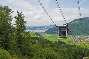 Double Decker Prints: CabriO cable car to Stanserhorn