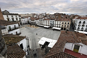 Extremadura Prints: Caceres, UNESCO World Heritage Site, Extremadura, Spain, Europe