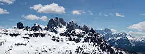 Outdoor Exploration Prints: Cadini di Misurina panorama, Dolomites, Belluno, Italy, Europe