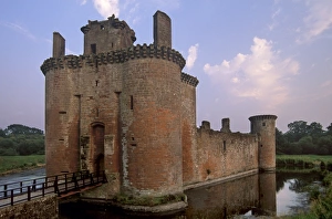 Caerlaverock Castle dating from the 13th century