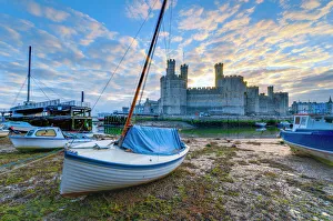 Gwynedd Prints: Caernarfon Castle, UNESCO World Heritage Site