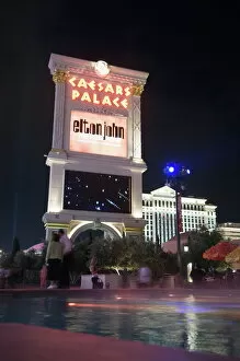 Images Dated 3rd January 2000: Caesars Palace sign