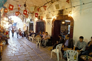 Tunis Prints: Cafe Maure
