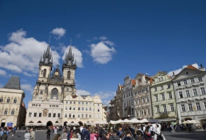 Our Lady Before Tyn Prints: Cafes and Church of Our Lady before Tyn