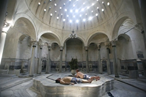 Images Dated 1st May 2008: Cagaloglu Turkish Bath, Istanbul, Turkey, Europe