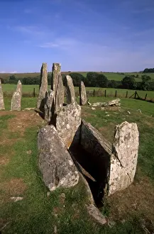 Cairn Prints: Cairnholy I Chambered cairn dating from the Neolithic and Bronze age