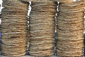 Stack Prints: Cakes sold during Ramadan, Jerusalem, Israel, Middle East