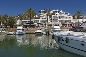 Mallorca Prints: Cala Dor Marina, Cala Dor, Mallorca, Balearic Islands, Spain, Mediterranean, Europe