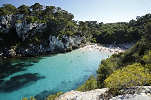 Cala Macarelleta, near Cala Galdana, South West Coast, Menorca, Balearic Islands