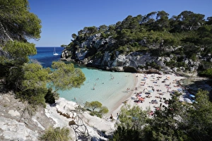 Menorca Prints: Cala Macarelleta, near Cala Galdana, South West Coast, Menorca, Balearic Islands