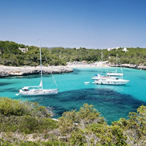 Islas Baleares Prints: Cala Mondrago Bay, Parc Natural Mondrago