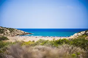 Noto Prints: Calamosche Beach, a popular, secluded beach near Noto