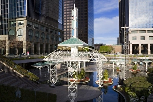 Los Angeles Prints: California Plaza in the Bunker Hill District