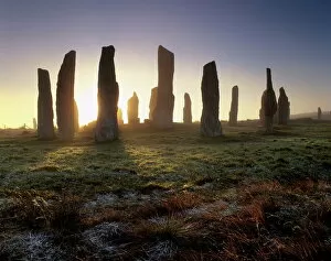 Images Dated 18th January 2000: Callanish (Callanais) Standing Stones