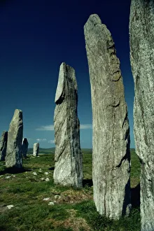Stones Prints: Callanish Standing Stones, Lewis, Outer Hebrides, Scotland, United Kingdom, Europe