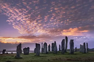 Standing Stone Collection: The Callanish Standing Stones at sunrise, Callanish, Isle of Lewis, Outer Hebrides
