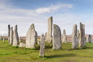 Standing Stone Collection: The Callanish Stones on the Isle of Lewis, Outer Hebrides, Scotland, United Kingdom, Europe