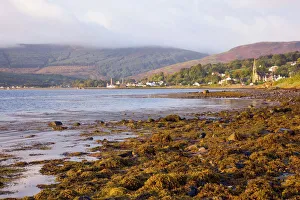 Overcast Prints: The calm waters of Lamlash Bay, early morning, Lamlash, Isle of Arran, North Ayrshire