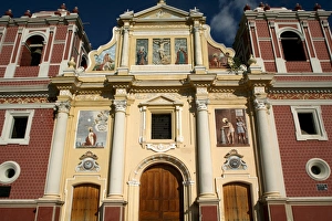 Leon Prints: Calvario church, Leon, Nicaragua, Central America