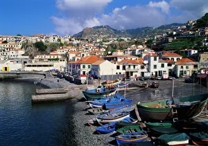 Images Dated 7th December 2006: Camara de Lobos Harbour, Madeira, Portugal
