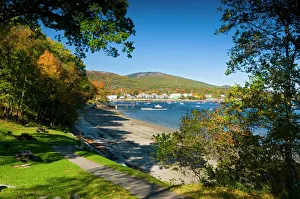 New England Prints: Camden, Maine, New England, United States of America, North America
