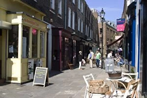 Camden Passage, known for its antique shops, Islington, London, England