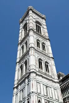 Images Dated 5th January 2010: Campanile di Giotto, Florence, UNESCO World Heritage Site, Tuscany, Italy, Europe