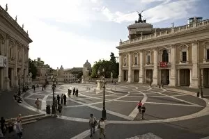 Campidoglio Square, Rome, Lazio, Italy, Europe