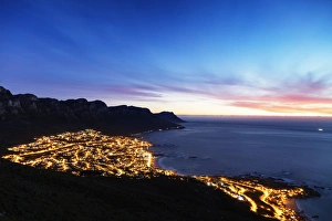 Camps Bay Prints: Camps Bay and Twelve Apostles, Table Mountain National Park, Cape Town, Western Cape