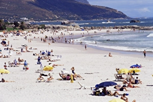 Camps Bay Prints: Camps Bay beach