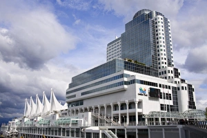 Canada Place Prints: Canada Place, Vancouver, British Columbia, Canada, North America