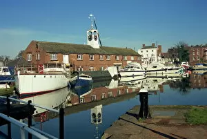 Canal Collection: Canal basin, Stourport on Severn, Worcestershire, England, United Kingdom, Europe