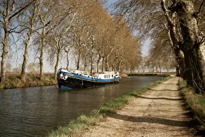 Rural Location Collection: Canal du Midi, near Beziers, Languedoc-Roussillon, France, Europe