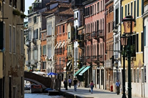Canals Prints: Canal scene, Venice, UNESCO World Heritage Site, Veneto, Italy, Europe
