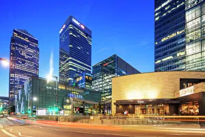 City Gate Prints: Canary Wharf, One Canada Square, Docklands, London, England, United Kingdom, Europe