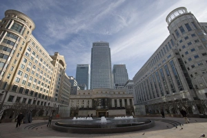 Docklands Prints: Canary Wharf, Docklands, London, England, United Kingdom, Europe