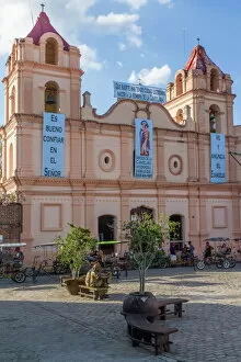 Cuba Gallery: Candelaria church, Plaza del Carmen, Camaguey, Cuba, West Indies, Caribbean, Central America