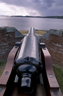 Fort George Prints: Cannon guarding Moray Firth