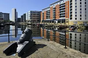 Images Dated 15th June 2010: Cannon from the Royal Armouries, Clarence Dock, Leeds, West Yorkshire, England