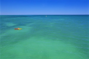 Equipment Prints: Canoeist, Glenelg, Adelaide, South Australia, Australia, Pacific