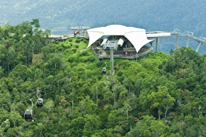 Canopy cable car tour, Langkawi Island, Malaysia, Southeast Asia, Asia