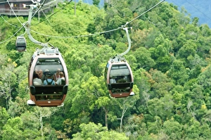 Adventuresome Prints: Canopy cable car tour, Langkawi Island, Malaysia, Southeast Asia, Asia