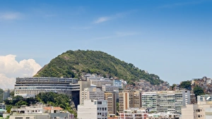 Favela Prints: Cantagalo favela, Rio de Janeiro, Brazil, South America