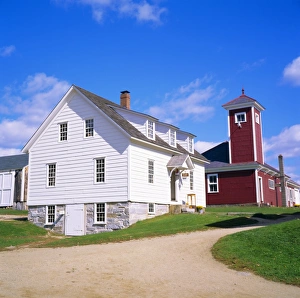 Northeast Prints: Canterbury Shaker village