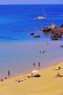 Whole Body Prints: Cap Cavalleria Beach