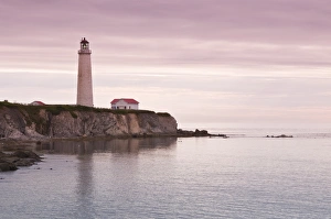 Quebec Prints: Cap Des Rosiers Lighthouse, Gaspe, Quebec, Canada, North America