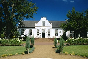 Republic Of South Africa Prints: Cape Dutch architecture, early 19th c