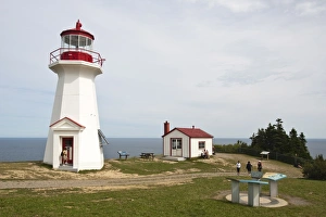 Cape Gaspe Lighthouse in Parc National du Canada Forillon (Forillon National Park) Cape Gaspe Lighthouse in Parc National du Canada Forillon (Forillon National Park)