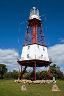 Images Dated 20th October 2008: Cape Jaffa lighthouse, South Australia, Australia, Pacific