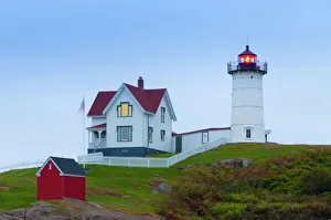 Guidance Gallery: Cape Neddick (The Nubble) Lighthouse, Cape Neddick, Maine, New England, United States of America